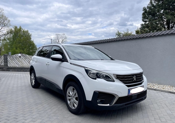 Peugeot 5008 cena 59900 przebieg: 217450, rok produkcji 2018 z Biała małe 667